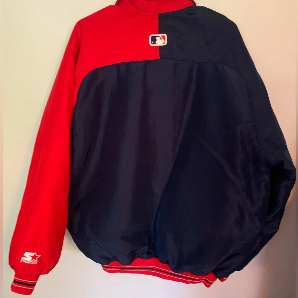 Starter Jacket Men's Cleveland  Indians Diamond Collection Insulated , Size XL - Picture 4 of 6